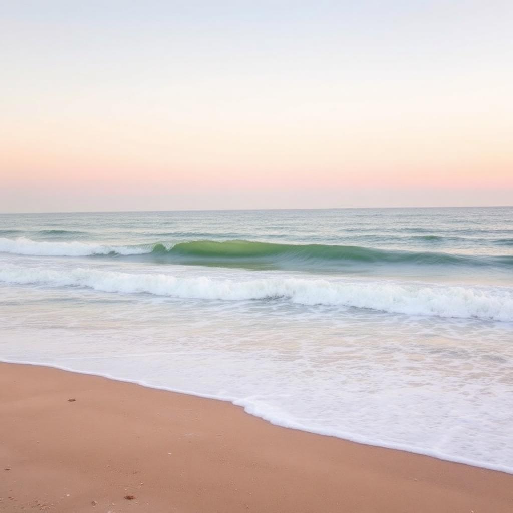 Atlantic Ocean waves at North Myrtle Beach